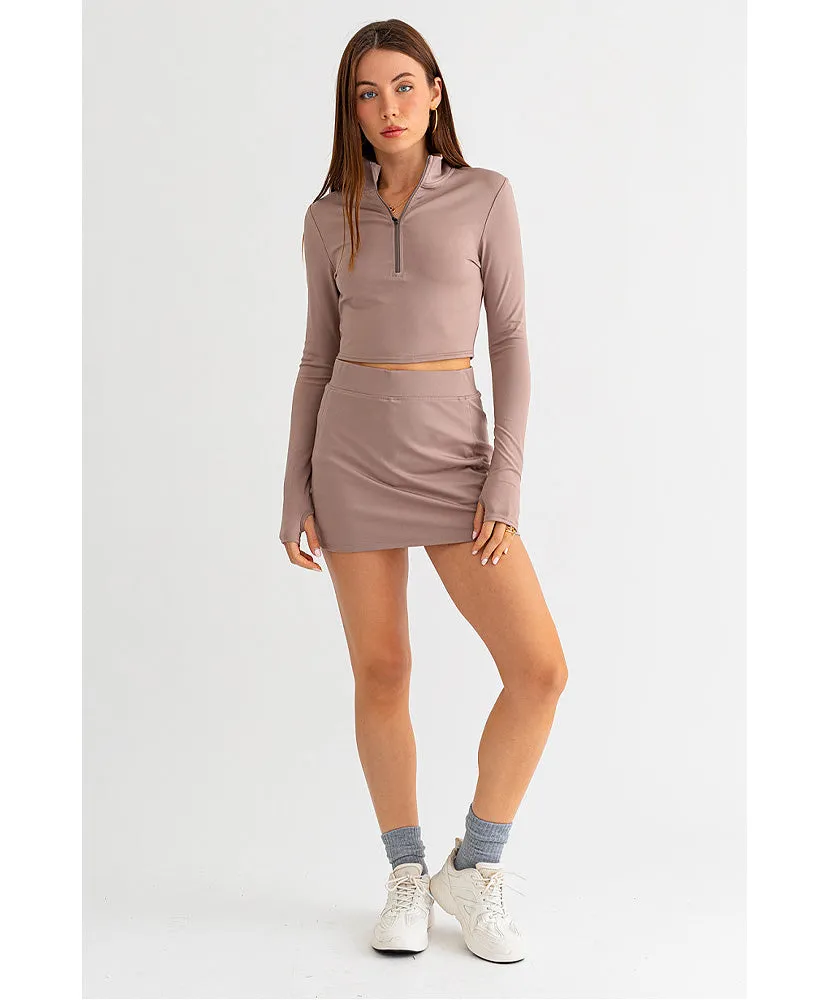 Active Aly High Waist Skort