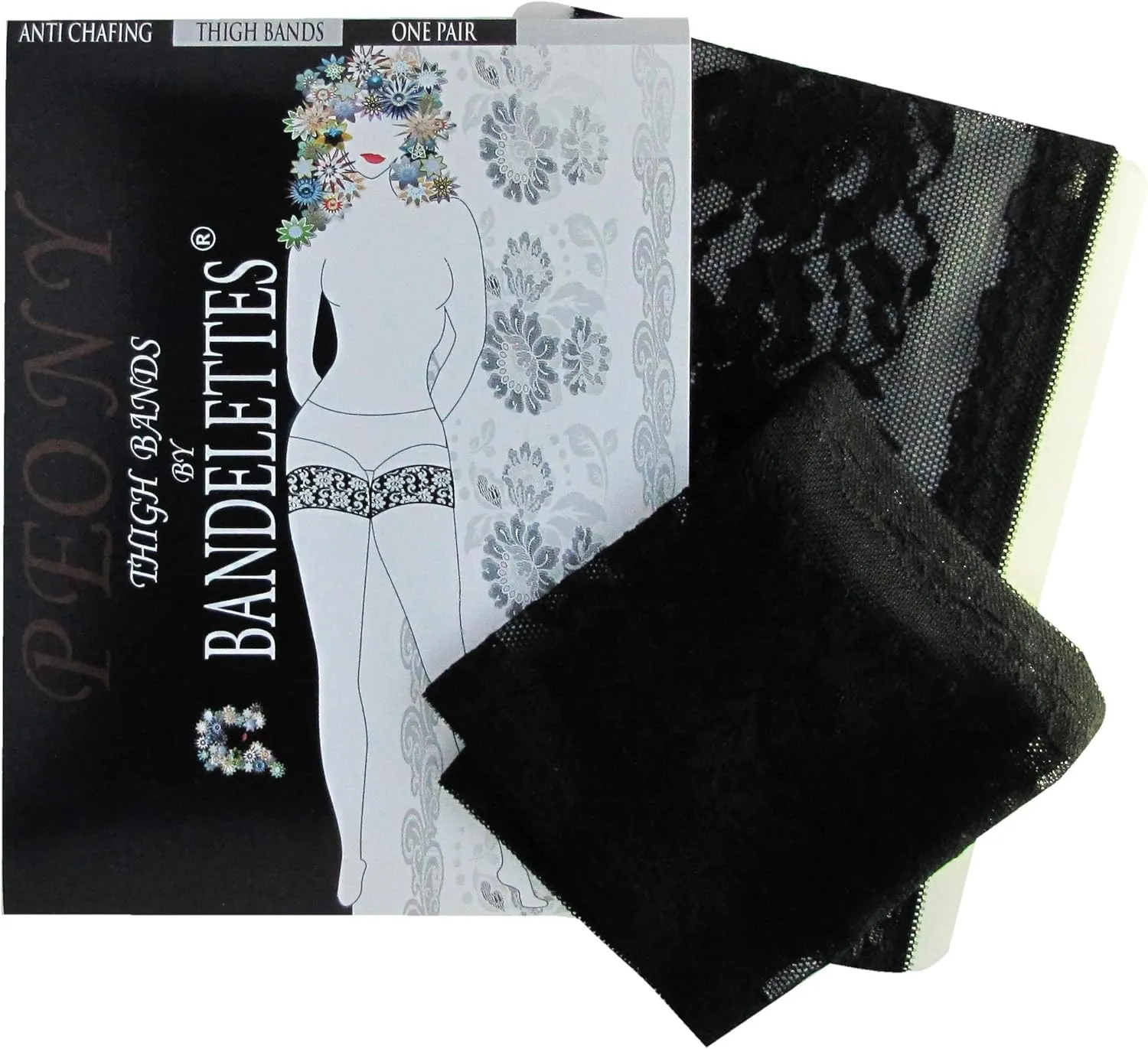 Bandelettes Original Patented Elastic Anti-Chafing Thigh Bands *Prevent Thigh Chafing*