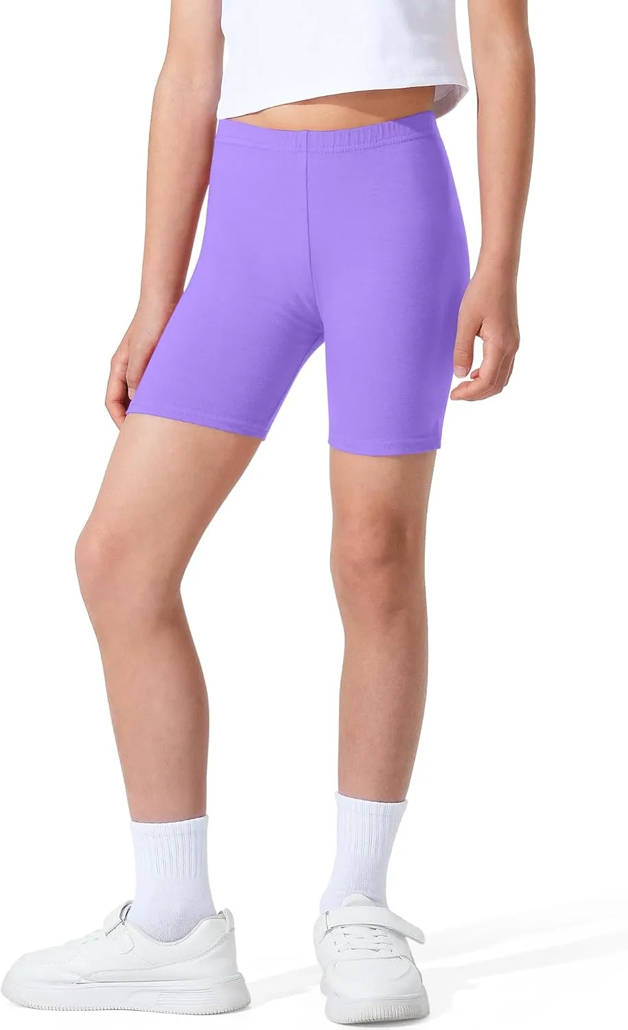BOOPH Girls Volleyball Bike Shorts Toddler Kids Athletic Cartwheel Dance Compression Shorts 3 Pack