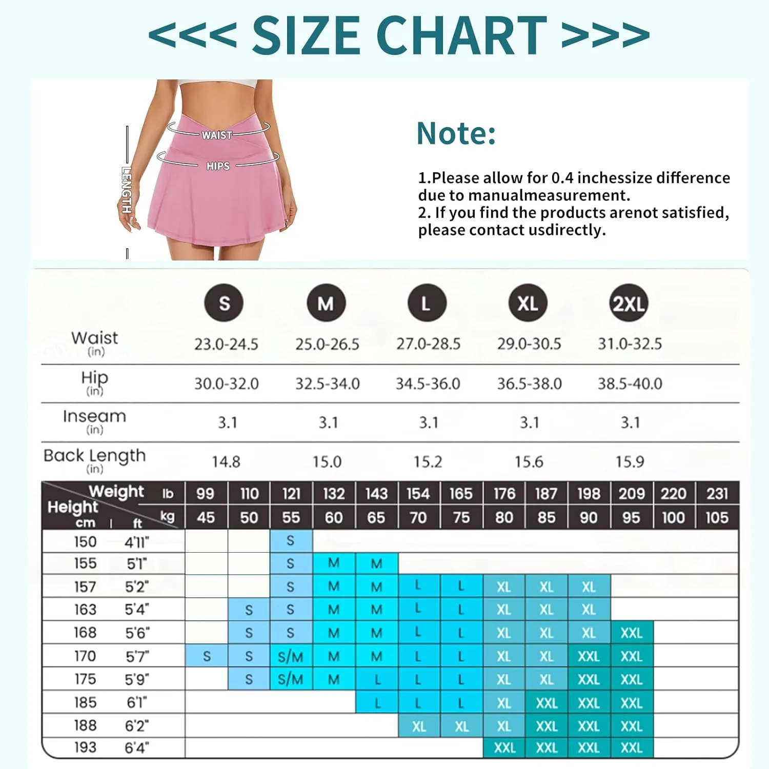 bpbtti Women's 1 or 2 Pack Crossover Tennis Skirt with Pockets High Waisted Pleated Golf Skorts Built-in Shorts for 2025