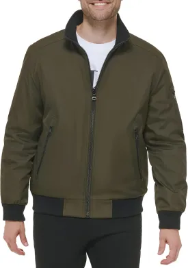 Calvin Klein Men's Sherpa Lined Hooded Soft Shell Jacket