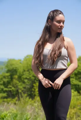 Eco Rib Athletic Tank Top Bone