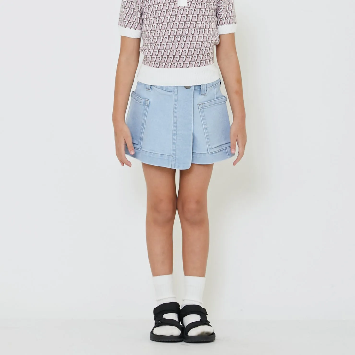 Girl Denim Skort - SG2402027