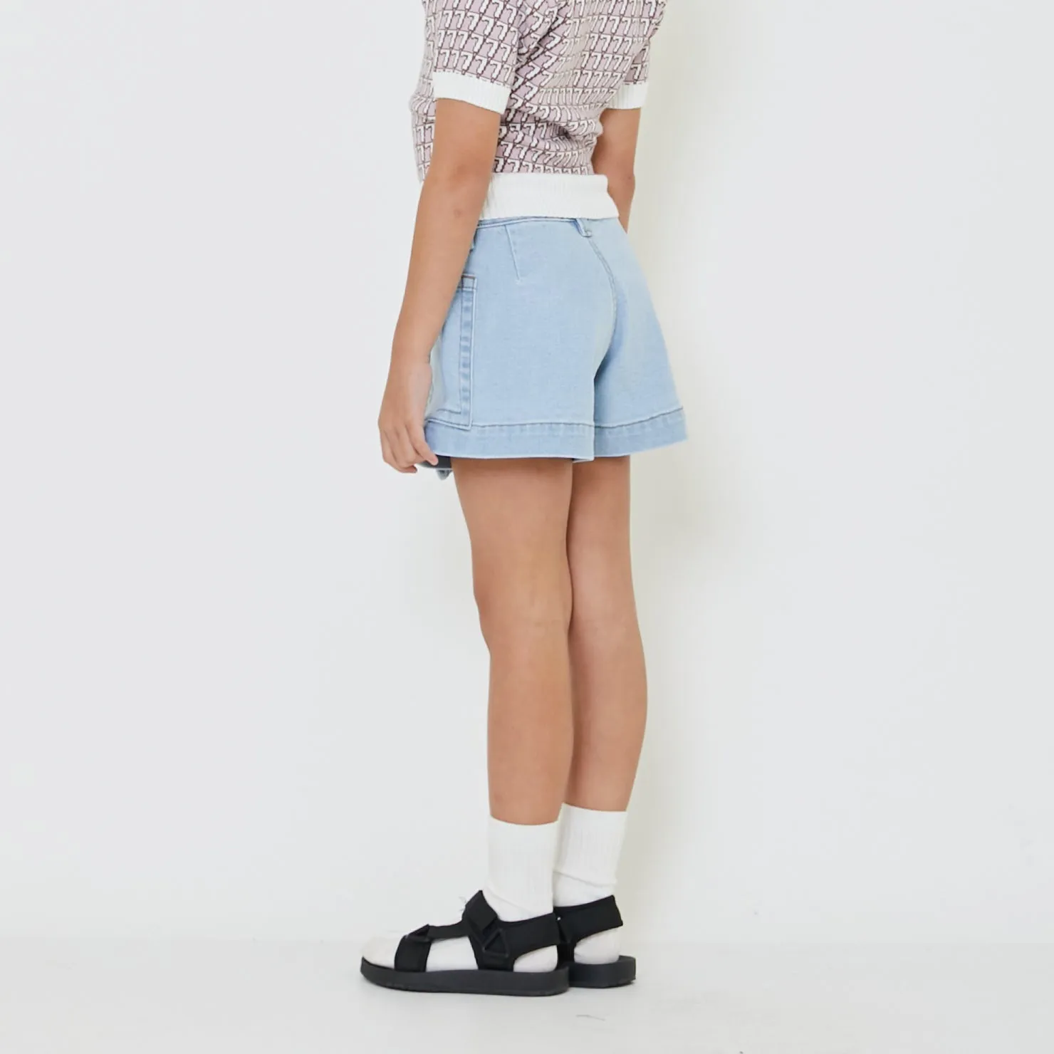 Girl Denim Skort - SG2402027