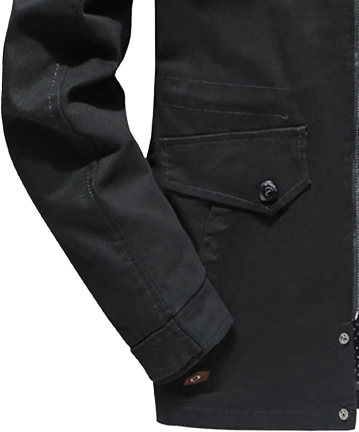 JEShifangjiusu Men's Lightweight Military Style Jacket Twill Cotton Windbreaker Bomber Jacket Softshell Varsity Jacket Coat