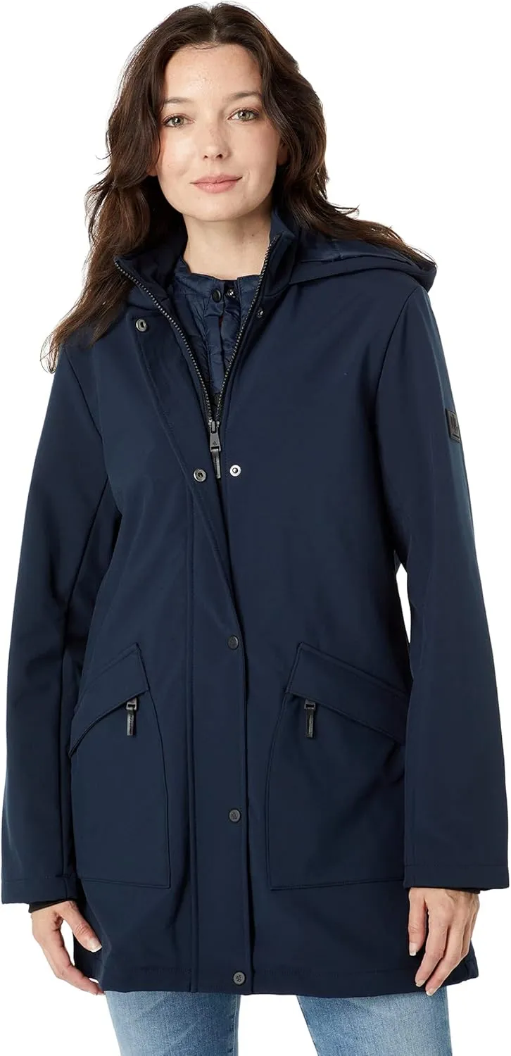 Lauren Ralph Lauren Softshell Jacket w/Quilted Vest