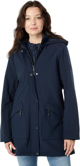Lauren Ralph Lauren Softshell Jacket w/Quilted Vest