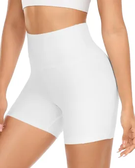 MOREFEEL High Waisted Biker Shorts for Women -3'' / 5'' Tummy Control Butt Lifting Gym Workout Athletic Shorts Yoga Pants