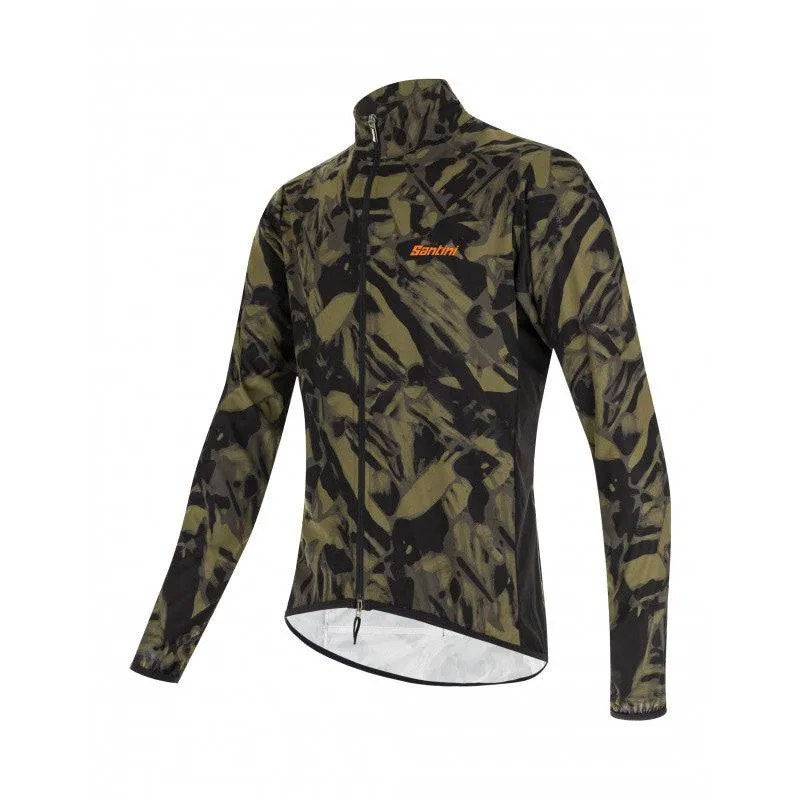 Santini Men's Nebula Gravel Windbreaker Jacket