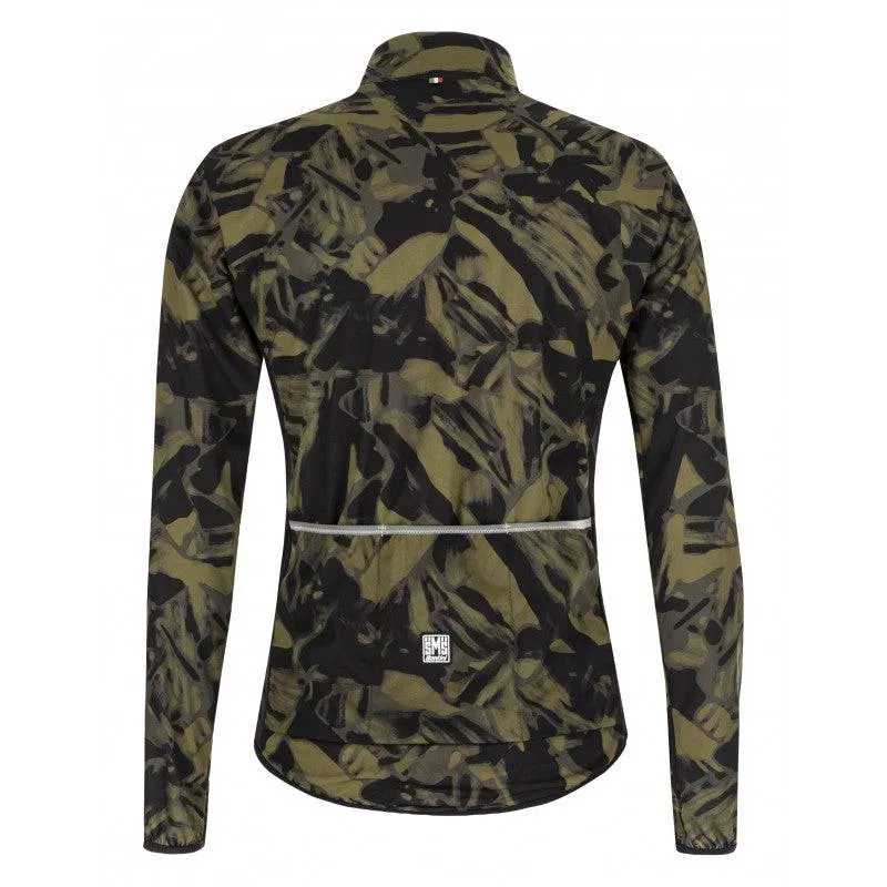 Santini Men's Nebula Gravel Windbreaker Jacket