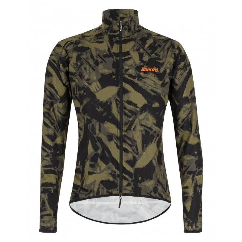 Santini Men's Nebula Gravel Windbreaker Jacket