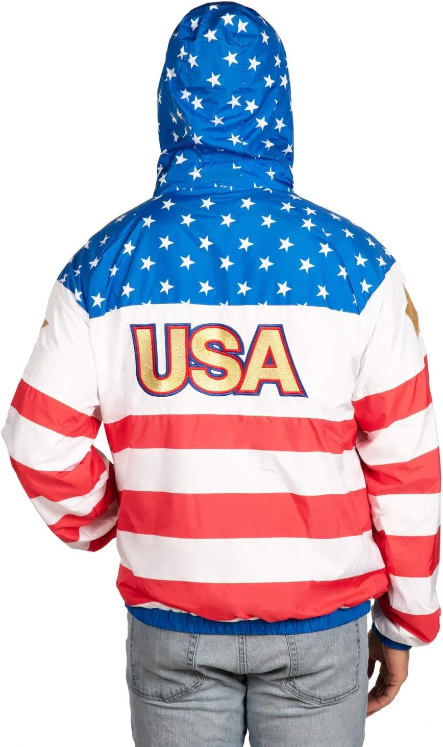 Tipsy Elves Windbreaker Jackets - Retro 80s & 90's Hooded Windbreaker Jacket