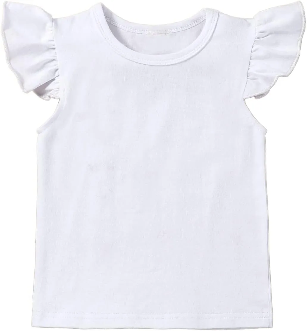 Toddler Kids Baby Girl Outfits Princess Vest Long Sleeve Shirt Top