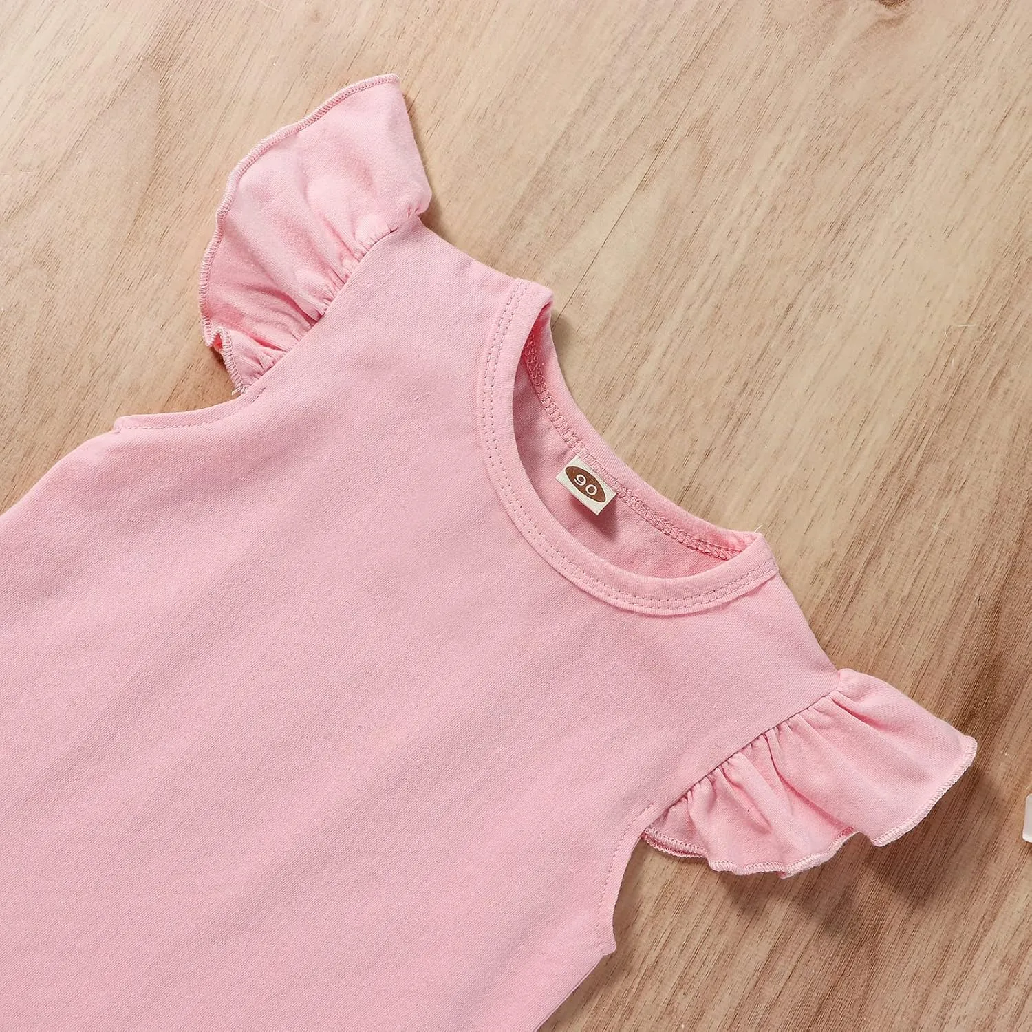Toddler Kids Baby Girl Outfits Princess Vest Long Sleeve Shirt Top